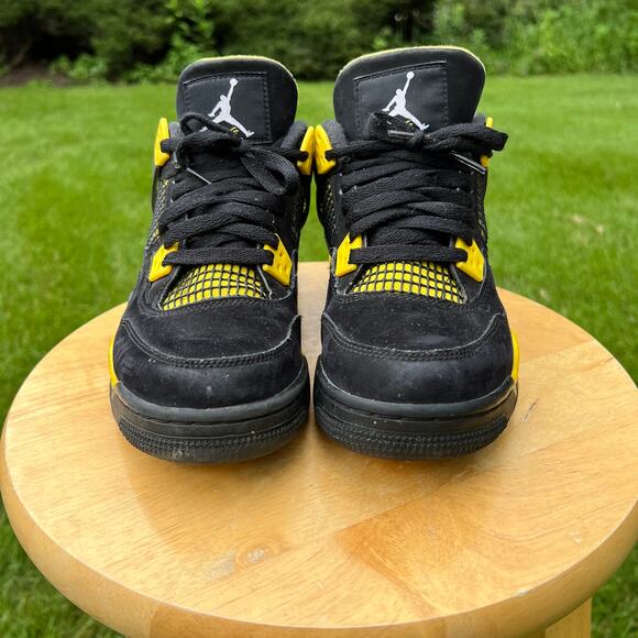 Nike Air Jordan 4 Retro GS Thunder 2023 Men\'s Shoes - Size 6 - Ships Now main image 5